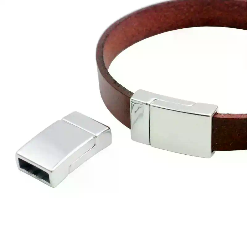 Leatherwork Diy - Alloy Flat Strong Magnetic Clasp Magnetic