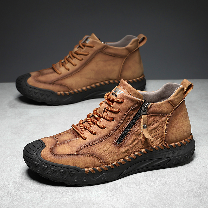 Leather Work Oxfords - High Quality Mens Leather Casual Loafers