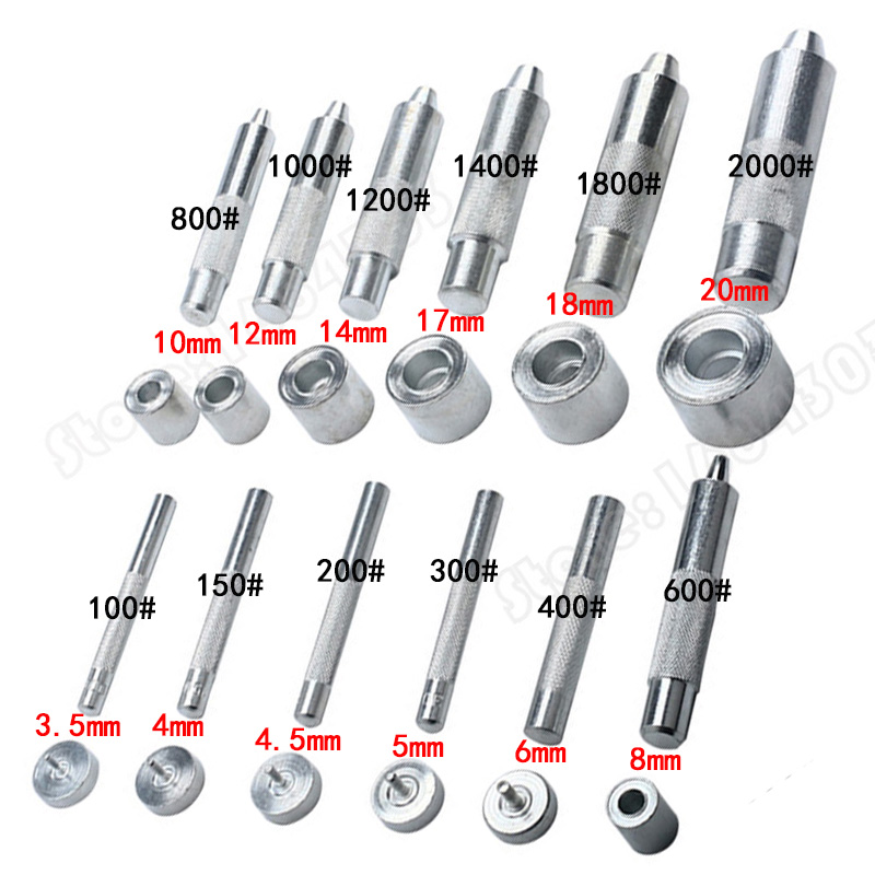 Leatherwork Eyelets - Free Shipping 100 set silver eyelet