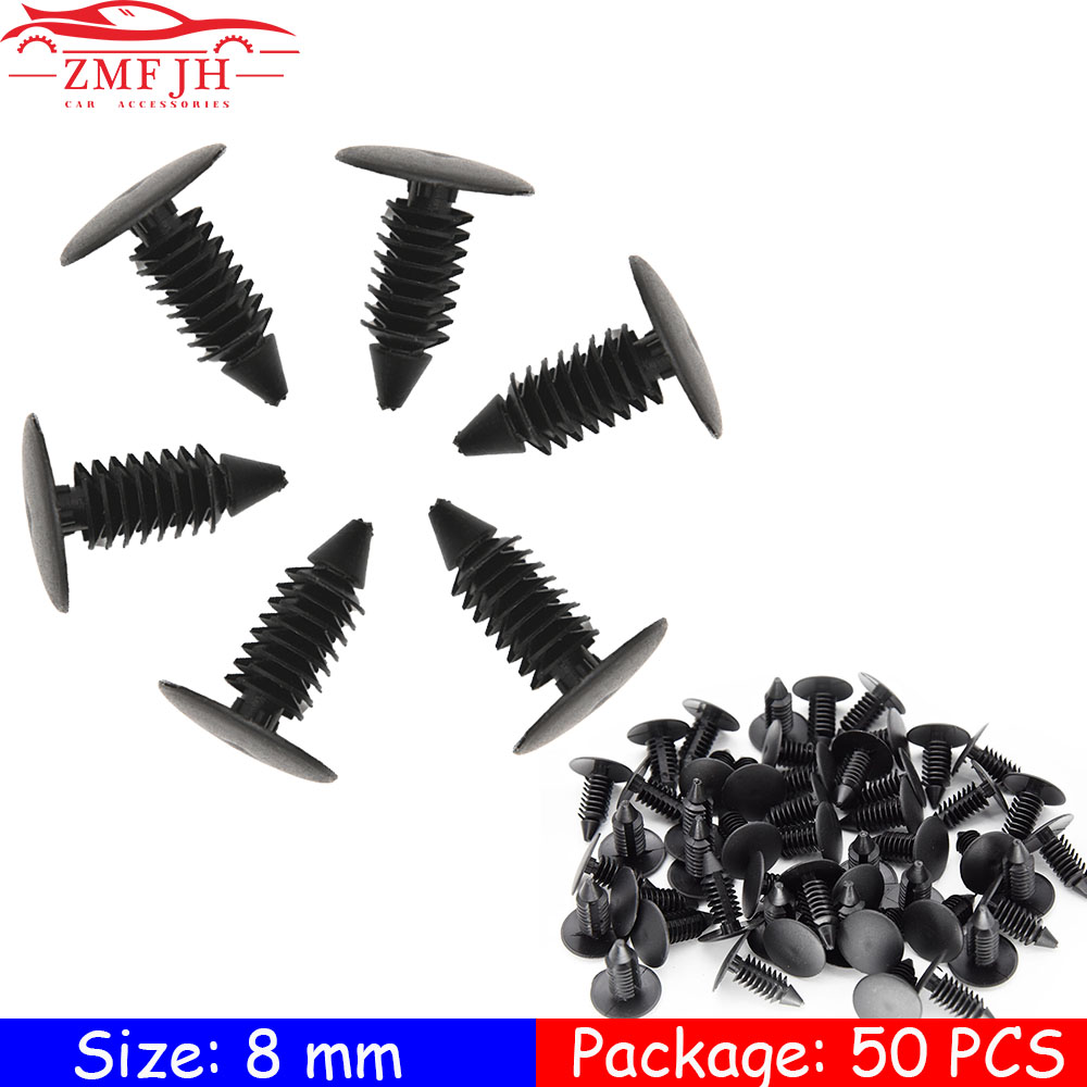 Snap Fastener Setter - 50PCS Auto Fastener 8mm Hole Nylon
