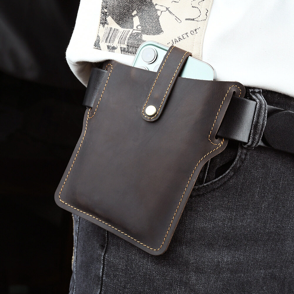 Bumbag Crazy Horse Leather Ret - Leatherwork Fasteners 리뷰 및 가격