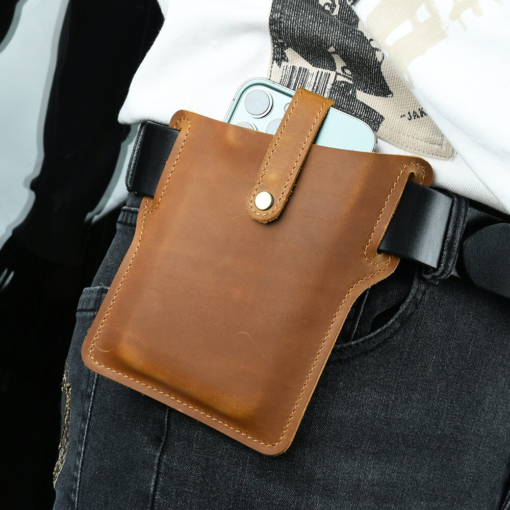 Bumbag Crazy Horse Leather Ret - Leatherwork Fasteners 리뷰 및 가격