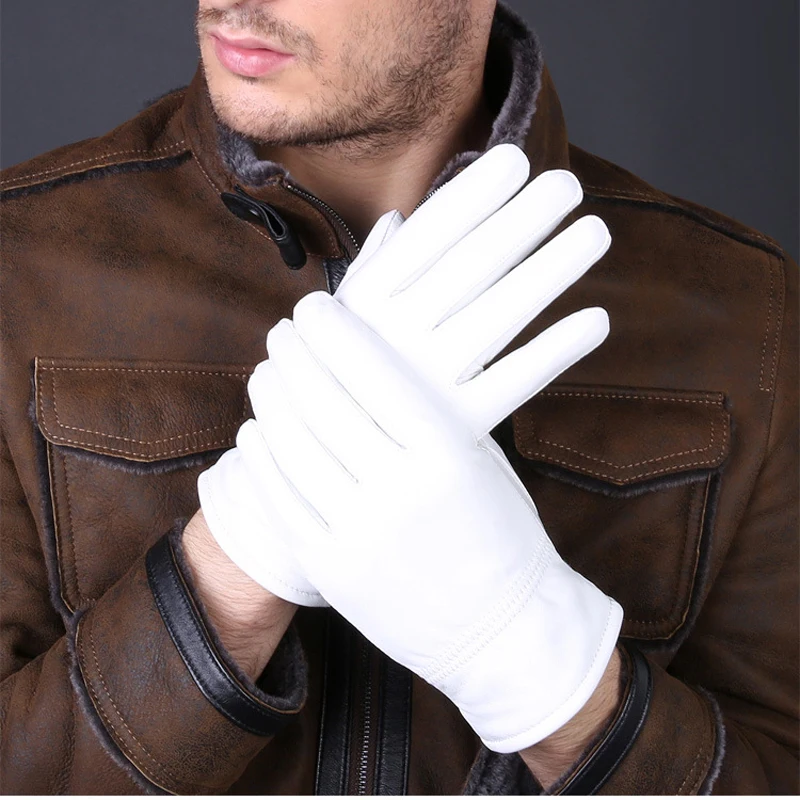 2025 Winter Genuine Leather Wh - Leather Work Winter Gloves 리뷰 및 가격