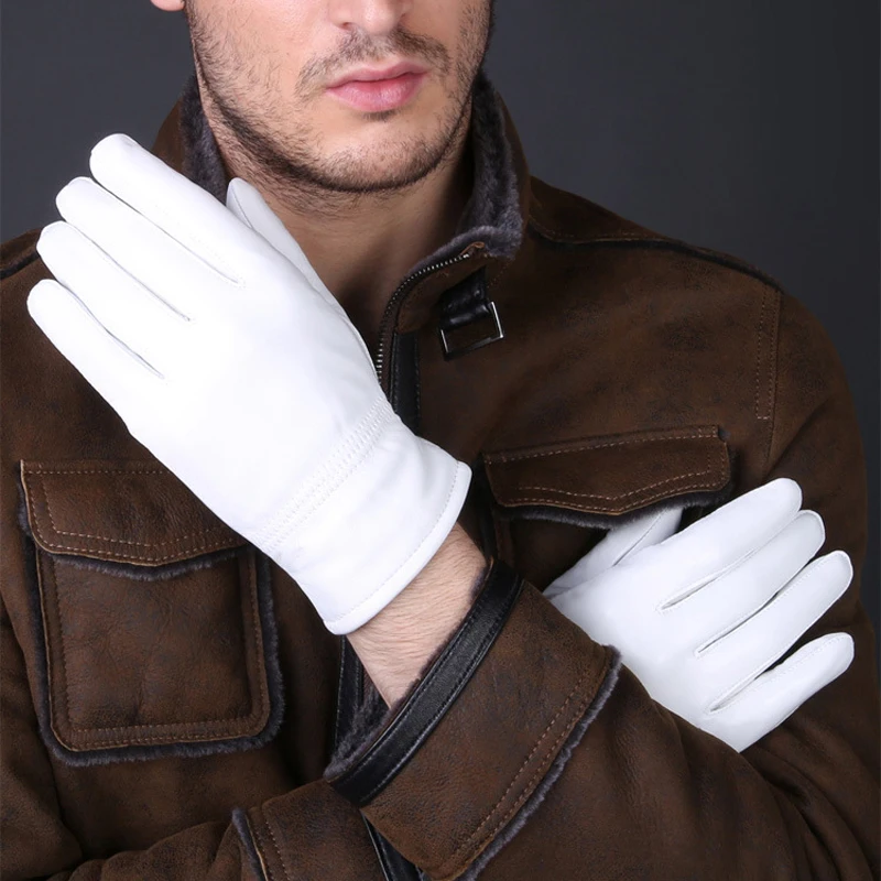 2025 Winter Genuine Leather Wh - Leather Work Winter Gloves 리뷰 및 가격