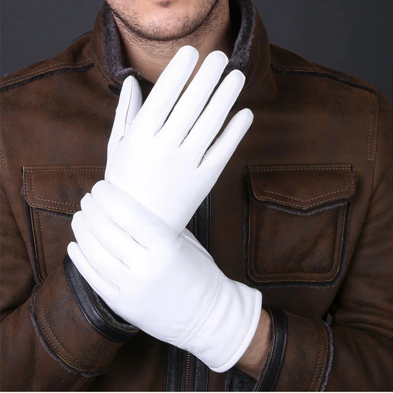 2025 Winter Genuine Leather Wh - Leather Work Winter Gloves 리뷰 및 가격