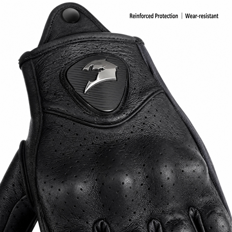 Retro Motorcycle Gloves Men Wo - Leather Work Winter Gloves 리뷰 및 가격