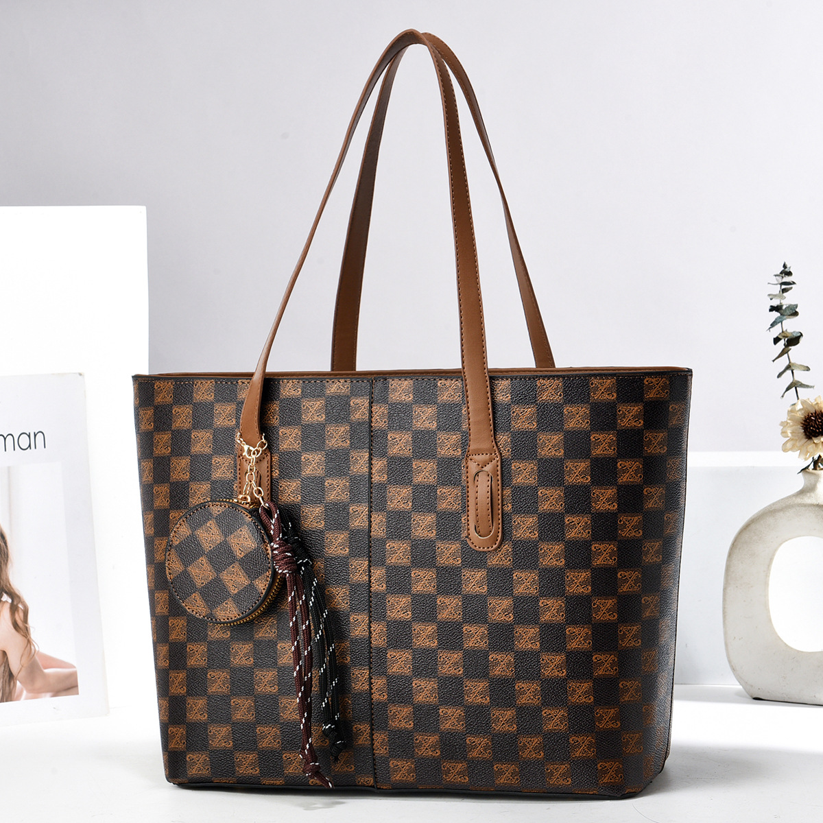 Tote Bags PU Leather Purses an - Leather Work Handbags 리뷰 및 가격