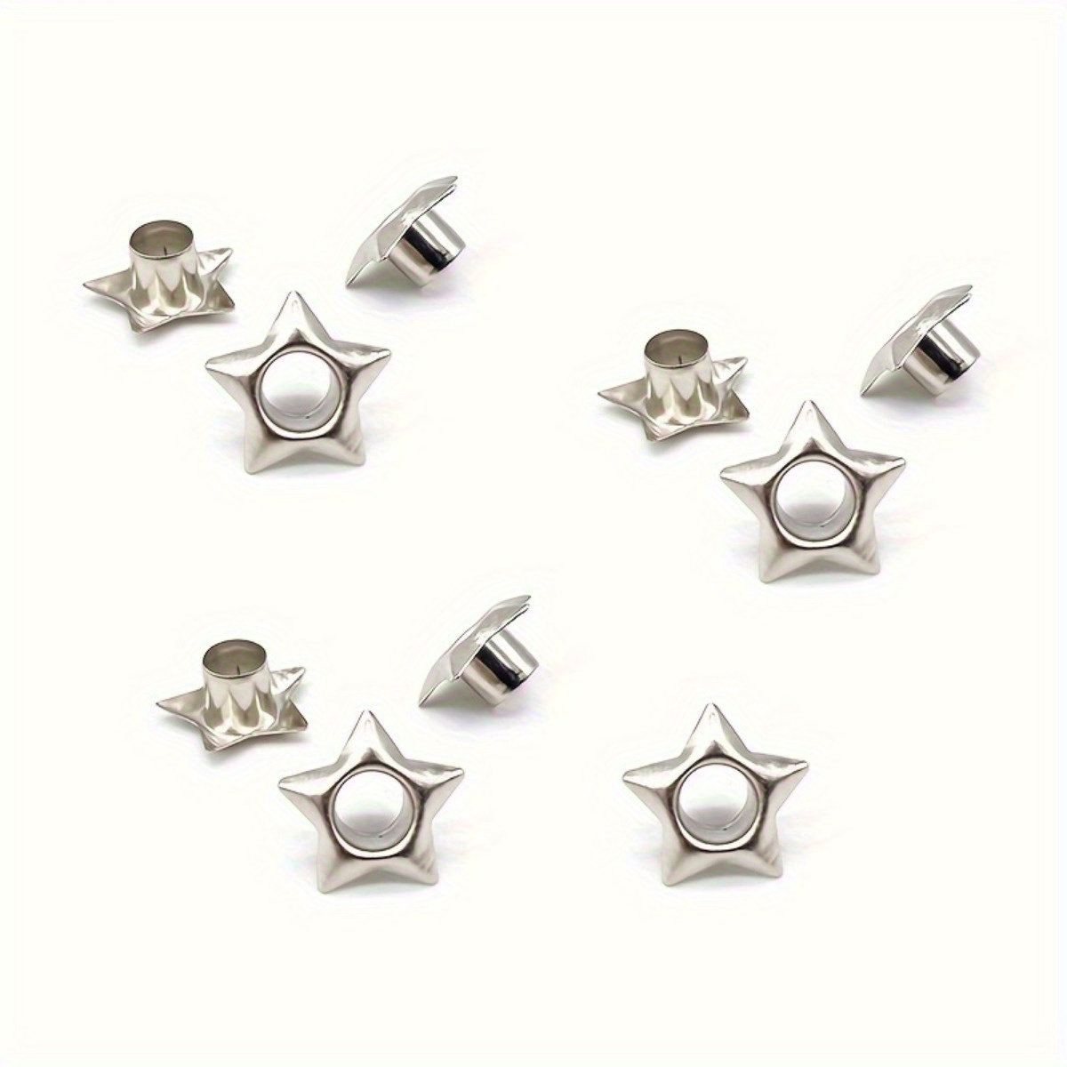 20PCS Star-shaped Eyelets 5mm  - Leatherwork Eyelets 리뷰 및 가격