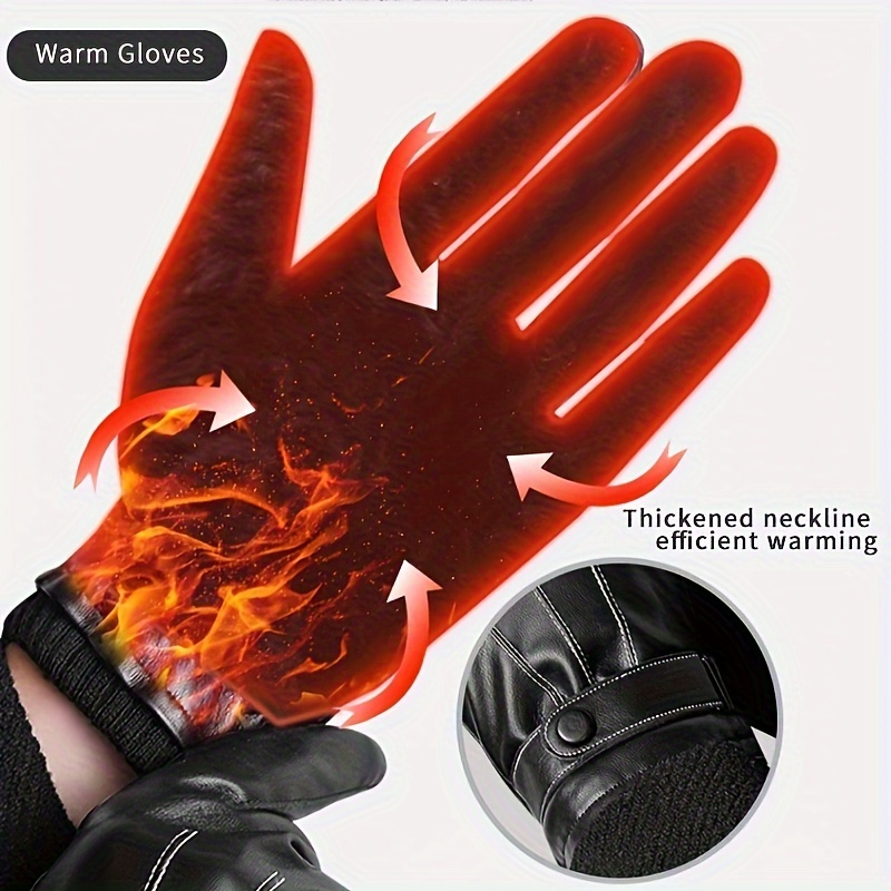 1Pair Winter Gloves Warm Drivi - Leather Work Winter Gloves 리뷰 및 가격