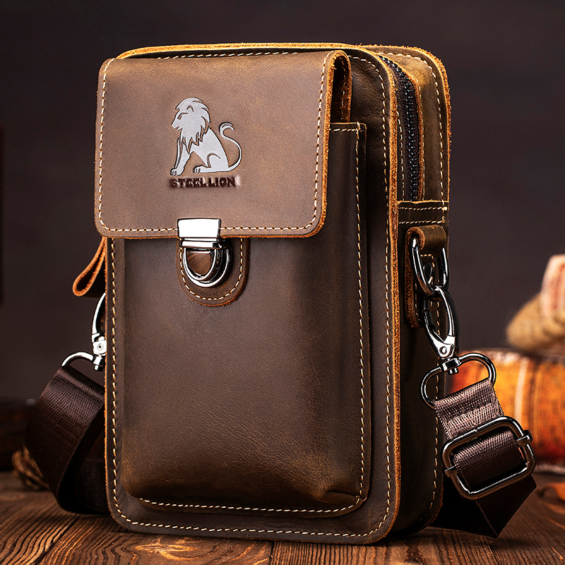 Crazy Horse Skin Men's Wearing - Leatherwork Fasteners 리뷰 및 가격