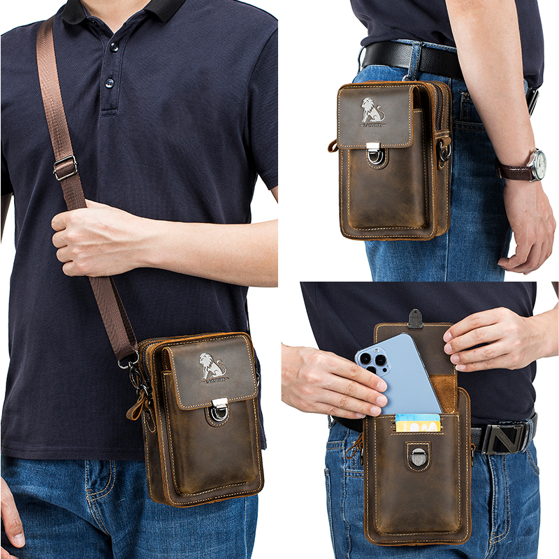 Crazy Horse Skin Men's Wearing - Leatherwork Fasteners 리뷰 및 가격