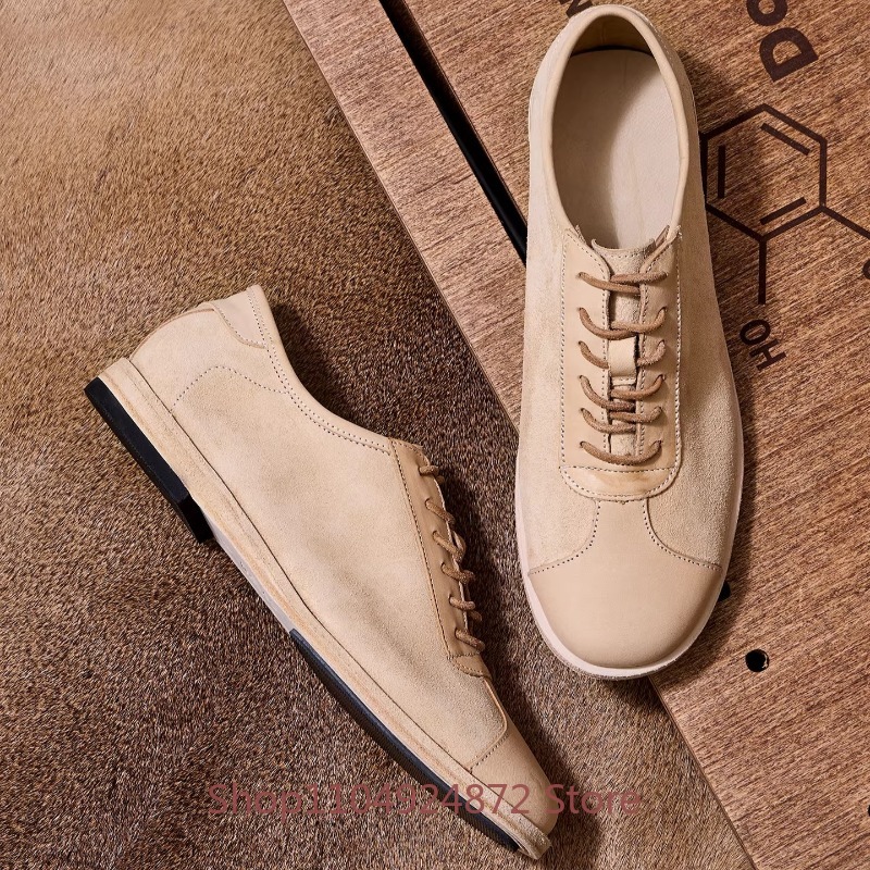 Designer Shoes Men Genuine Lea - Leather Work Oxfords 리뷰 및 가격