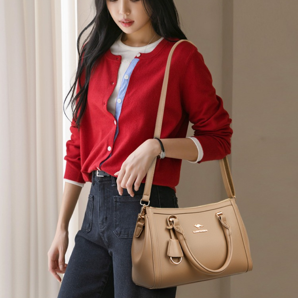 Kangaroo Brand Soft Pu Leather - Leather Work Handbags 리뷰 및 가격