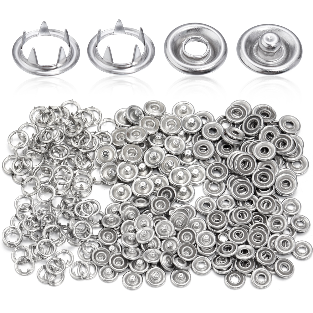 SAUVOO 50sets Iron Snap Button - Snap Fastener Setter 리뷰 및 가격