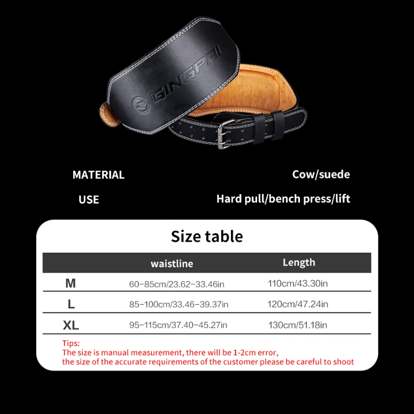 Weight Lifting Belts 15cm Widt - Leather Workout Belt 리뷰 및 가격
