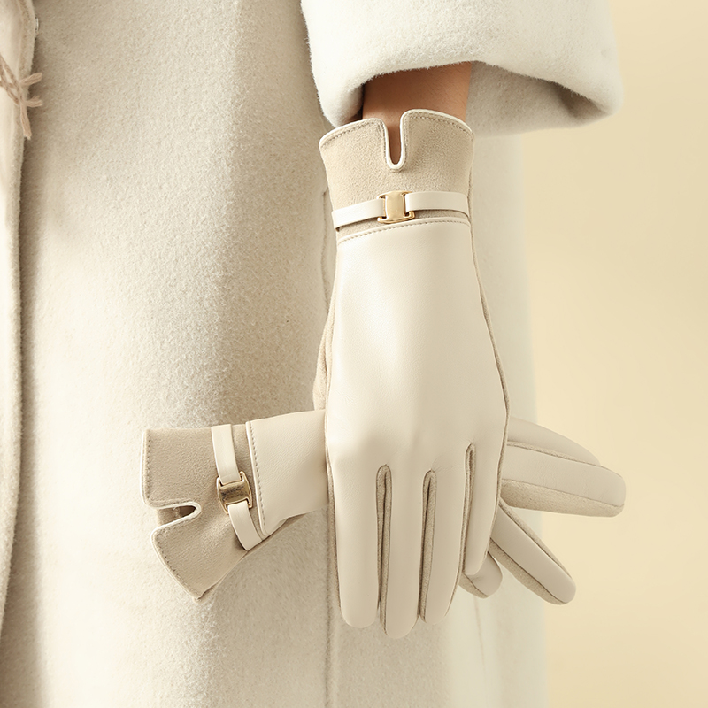 1 Pair of Gloves for Women in  - Leather Work Winter Gloves 리뷰 및 가격