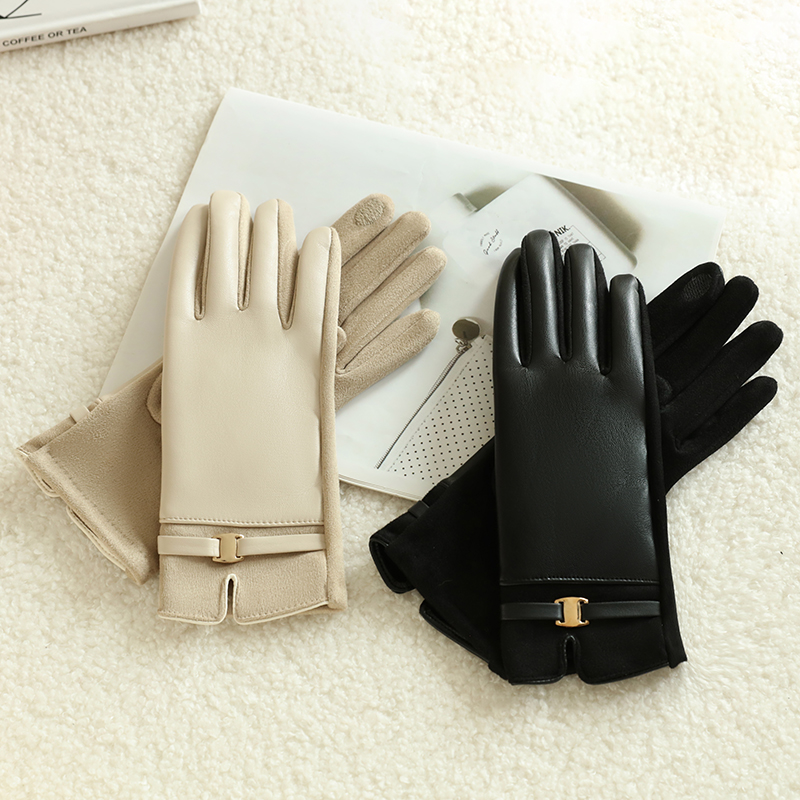1 Pair of Gloves for Women in  - Leather Work Winter Gloves 리뷰 및 가격
