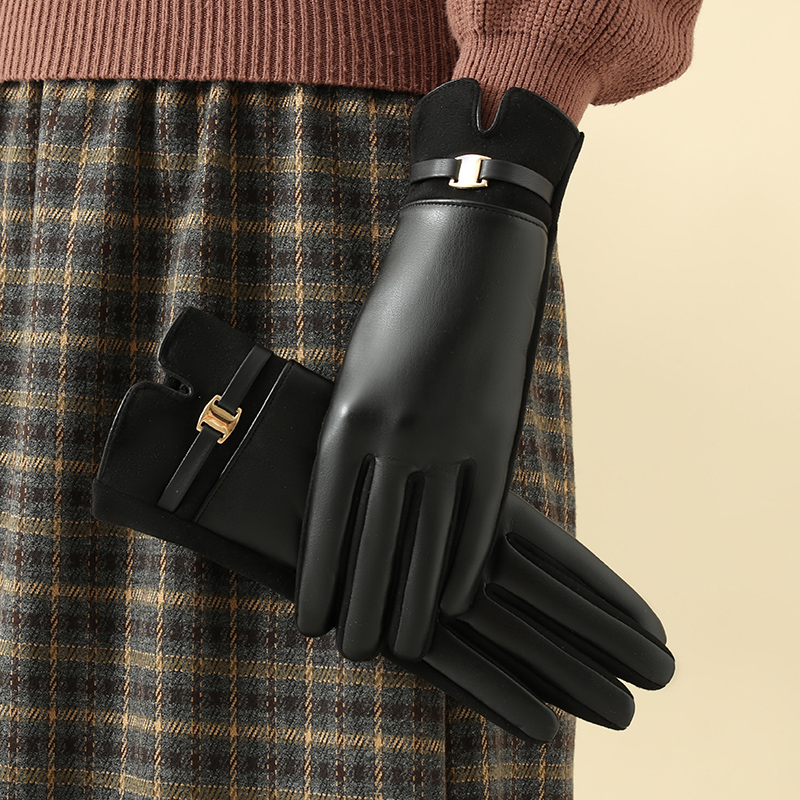 1 Pair of Gloves for Women in  - Leather Work Winter Gloves 리뷰 및 가격