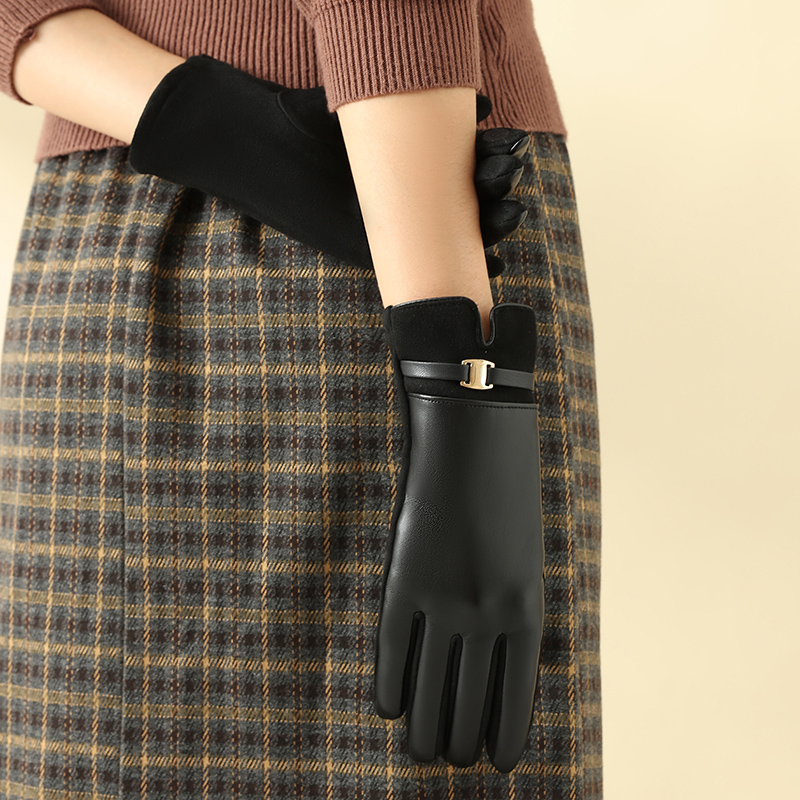 1 Pair of Gloves for Women in  - Leather Work Winter Gloves 리뷰 및 가격