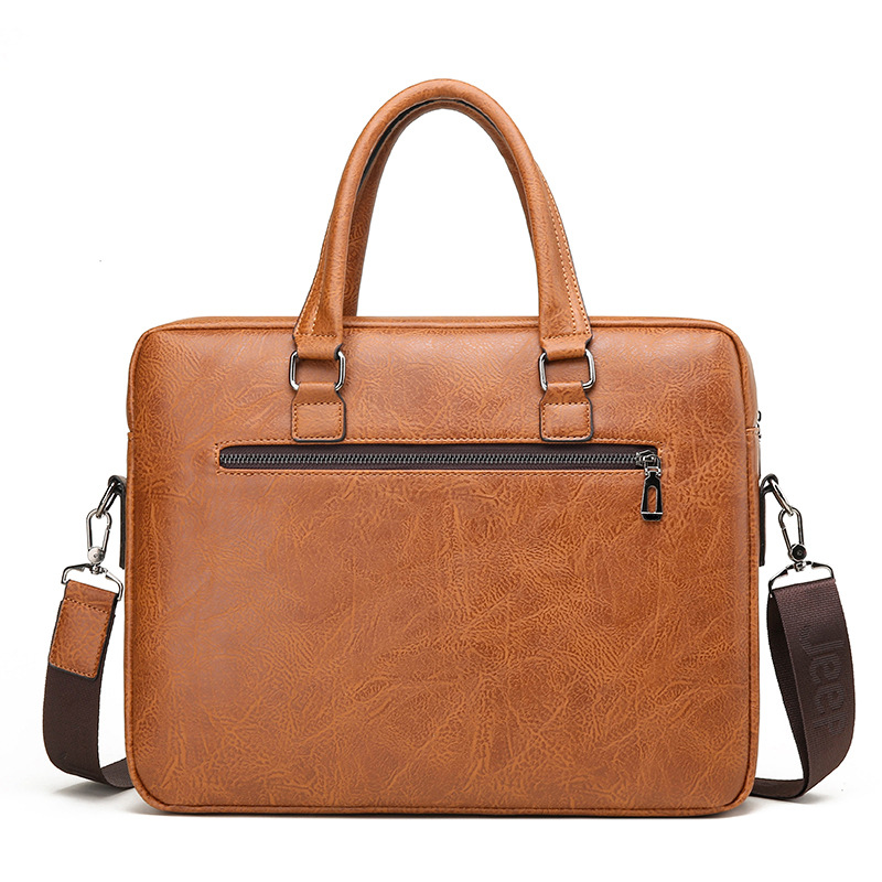 Luxury Brand Man Business Brie - Leather Work Handbags 리뷰 및 가격