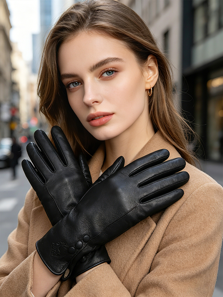 Fashion Simple Warm Women Leat - Leather Work Winter Gloves 리뷰 및 가격