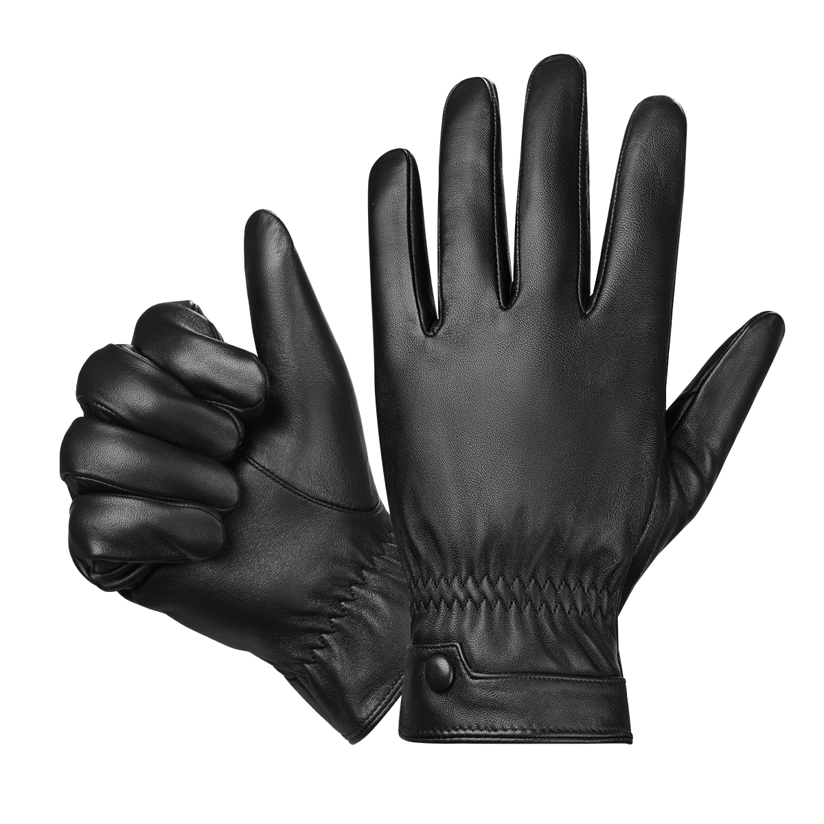 BISON DENIM Genuine Sheepskin  - Leather Work Winter Gloves 리뷰 및 가격