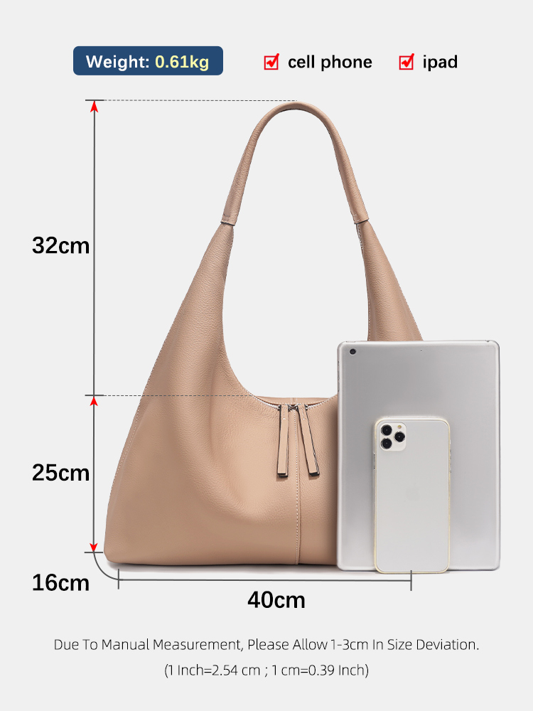 Zency Large Capacity Tote Bag  - Leather Work Handbags 리뷰 및 가격