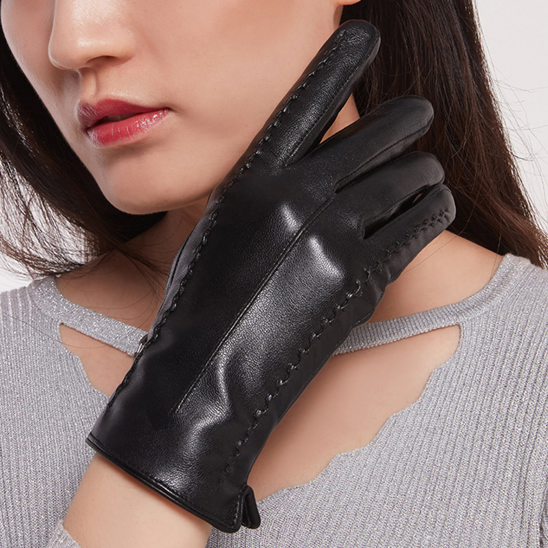Women's Sheepskin Gloves Winte - Leather Work Winter Gloves 리뷰 및 가격