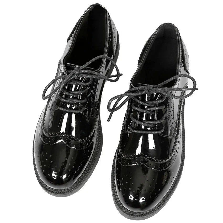2025 Autumn Women Oxford Flats - Leather Work Oxfords 리뷰 및 가격