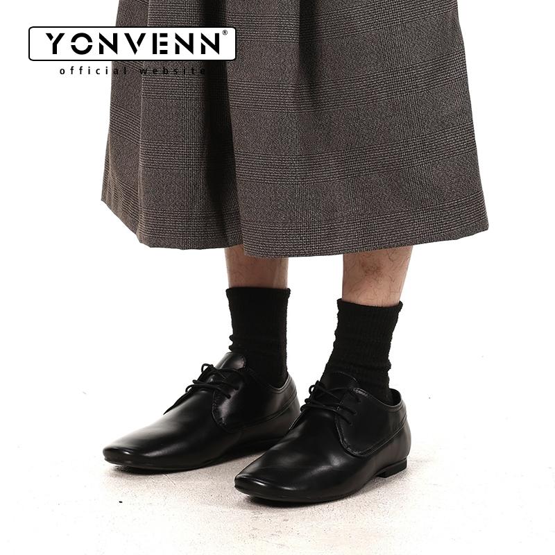 Men's black brown derby shoes  - Leather Work Oxfords 리뷰 및 가격