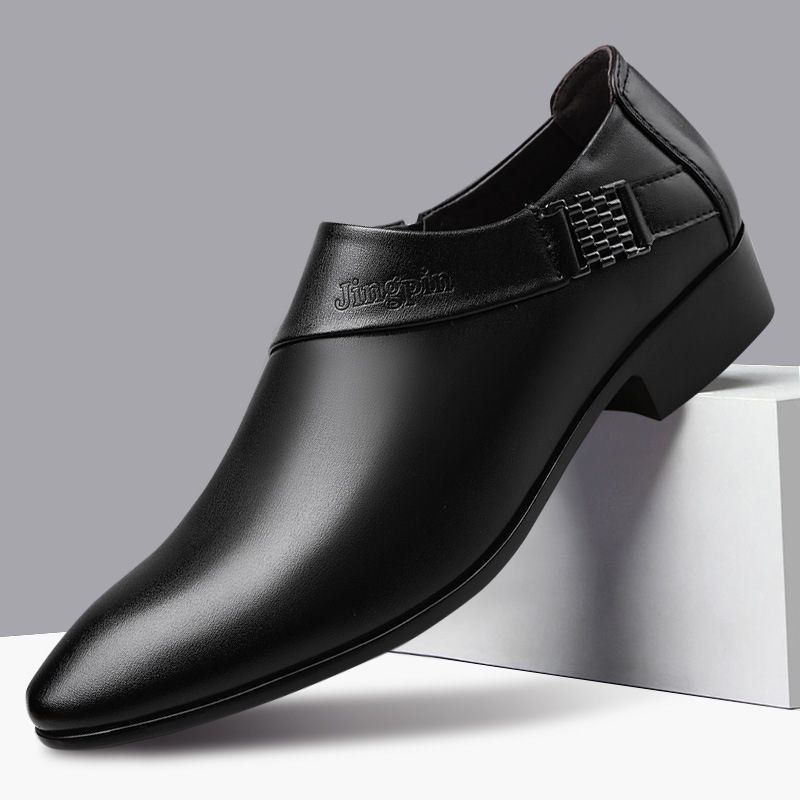 Men PU Leather Shoes Formal Dr - Leather Work Oxfords 리뷰 및 가격