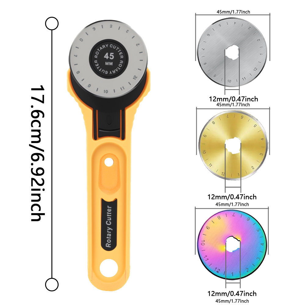 45mm Rotary Fabric Cutter Leat - Leatherwork Diy 리뷰 및 가격