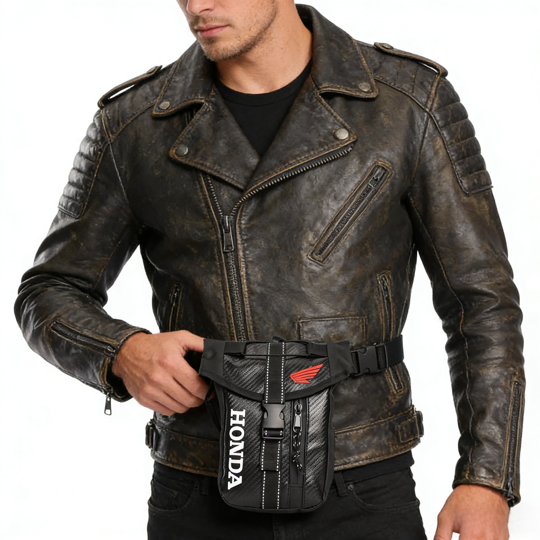 Honda Racing Motorcycle Waist  - Leatherwork Fasteners 리뷰 및 가격
