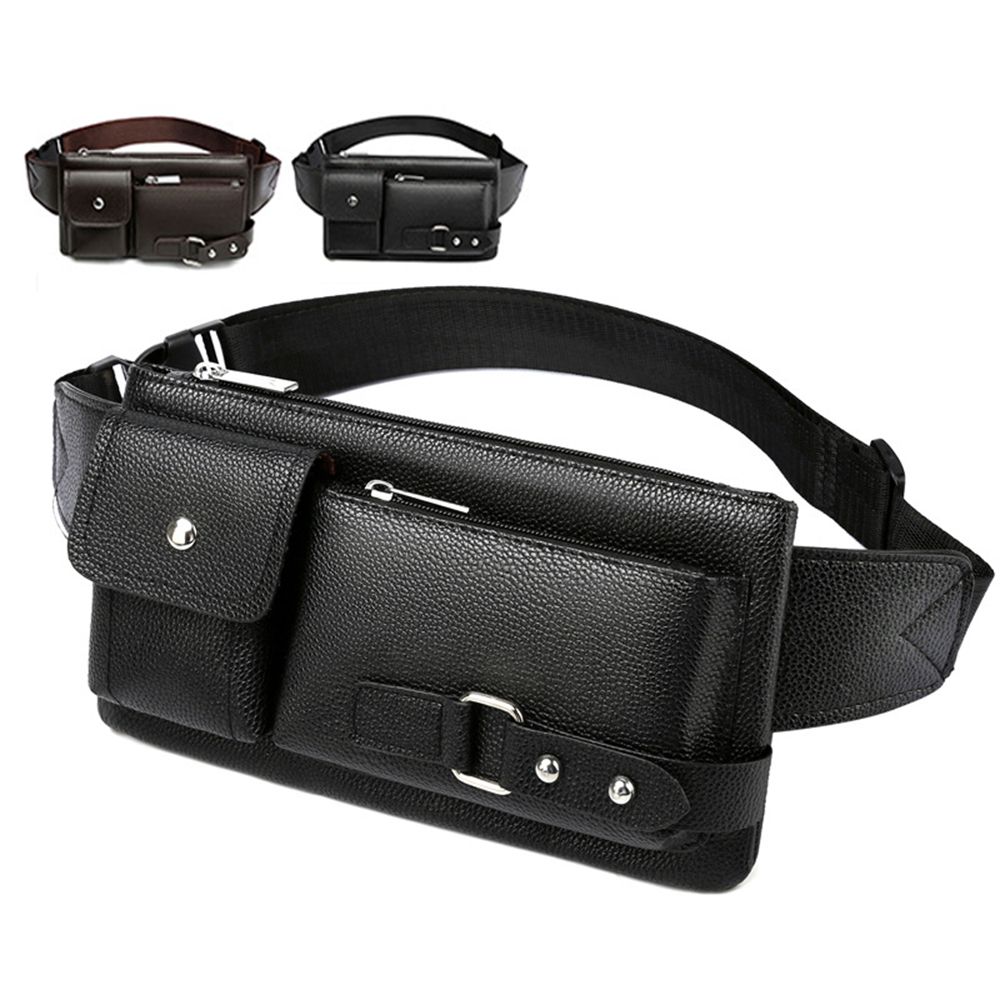 Fashion Men Women Waist Bag Ca - Leatherwork Fasteners 리뷰 및 가격