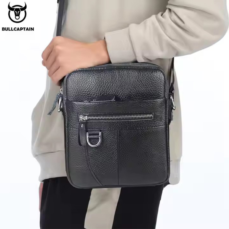 BULLCAPTAIN Mens Leather Messe - Leather Work Handbags 리뷰 및 가격