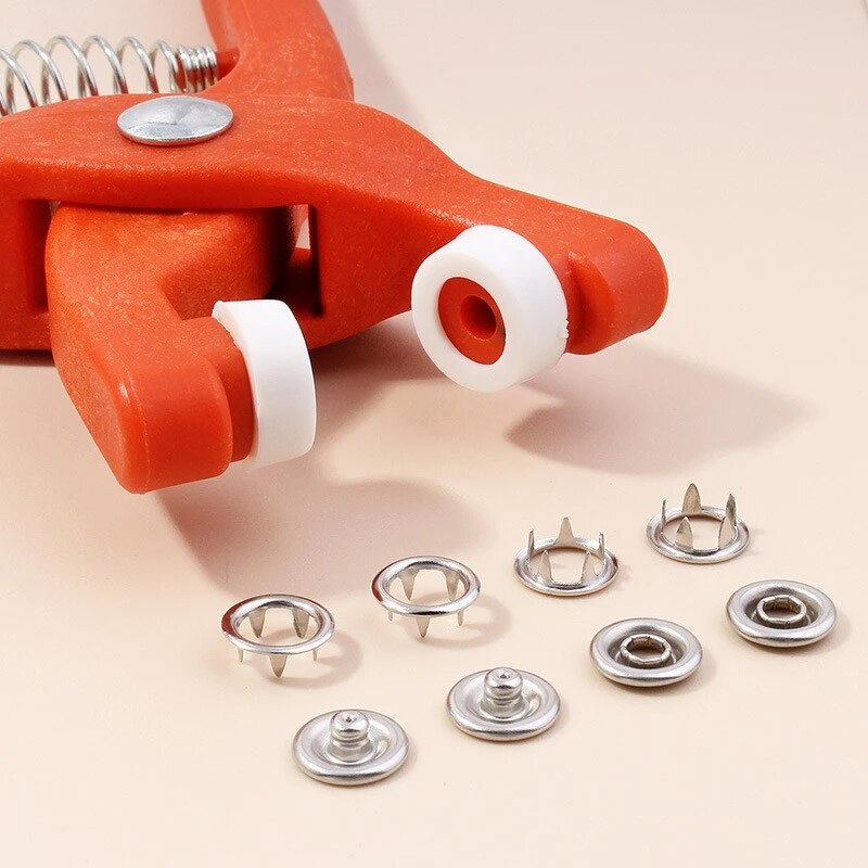 50 Sets 9.5MM Five Jaw Buckle  - Snap Fastener Setter 리뷰 및 가격
