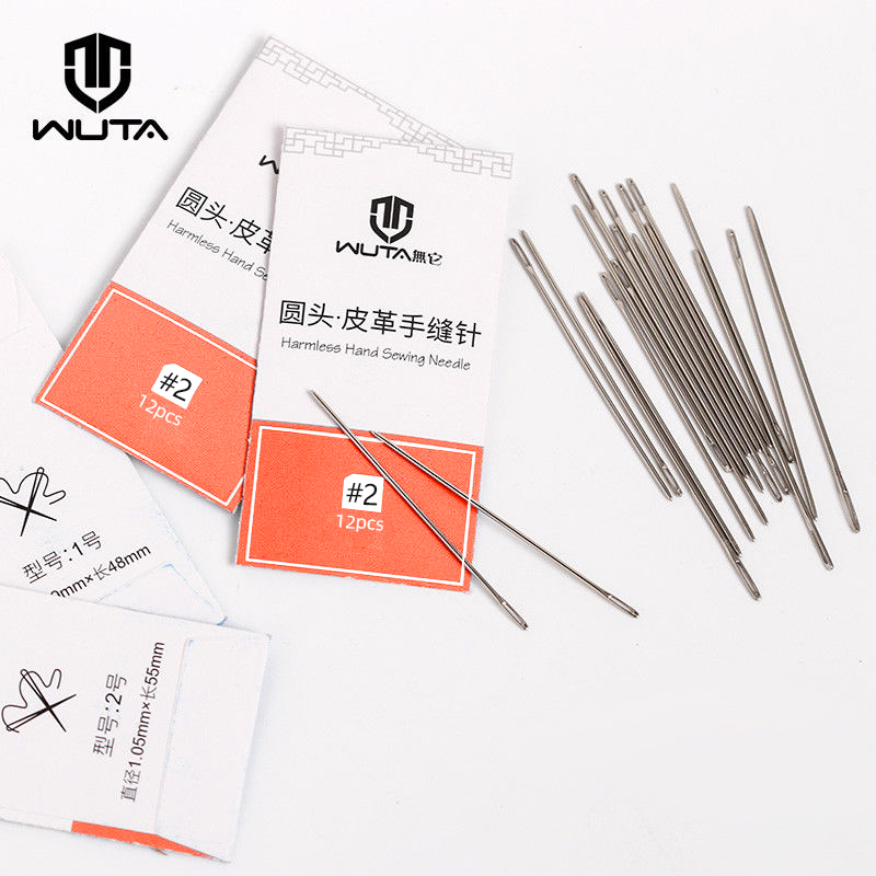 WUTA 24 Pcs Large Eye Blunt St - Leather Needle Harness 리뷰 및 가격