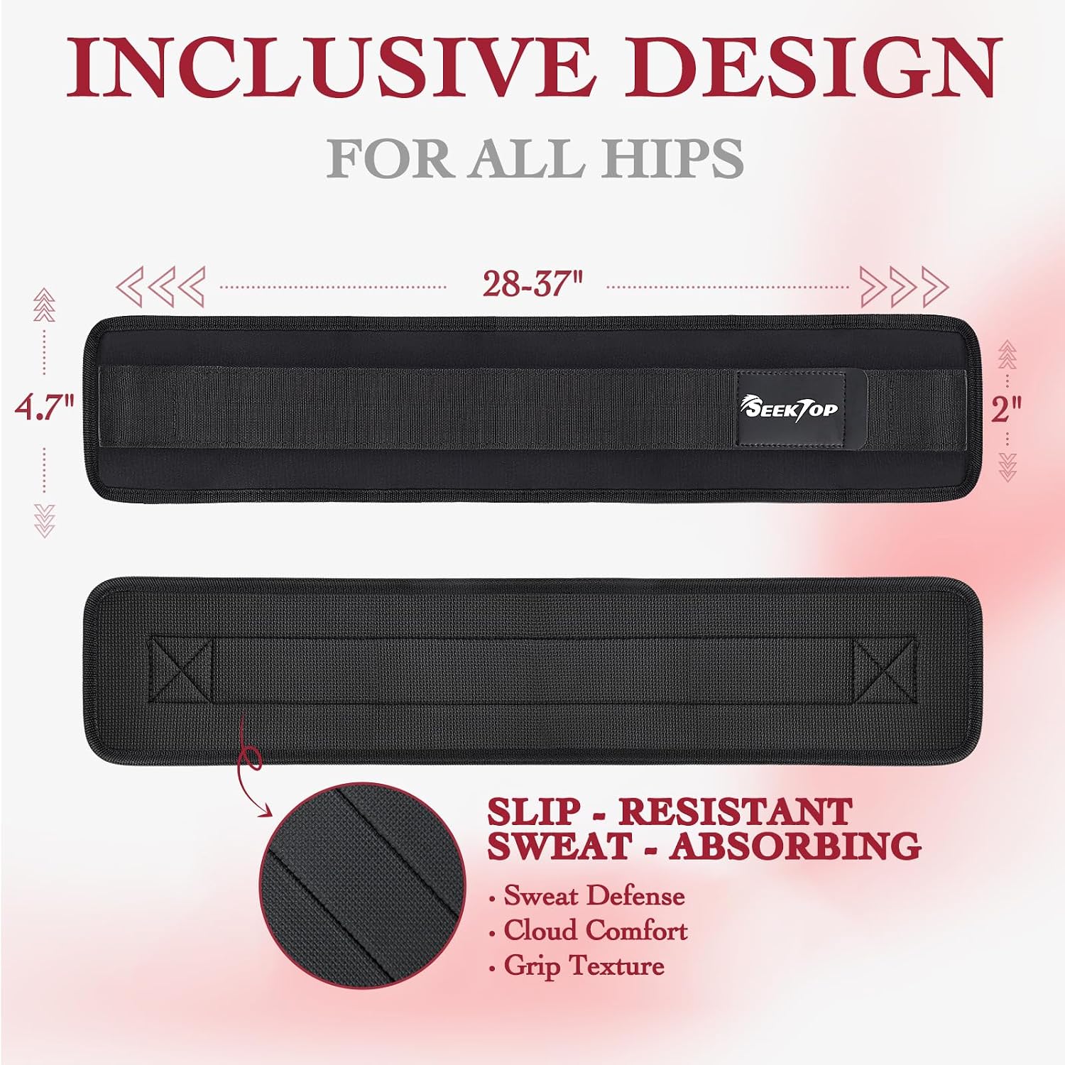 Adjustable Hip Thrust Belt for - Leather Workout Belt 리뷰 및 가격