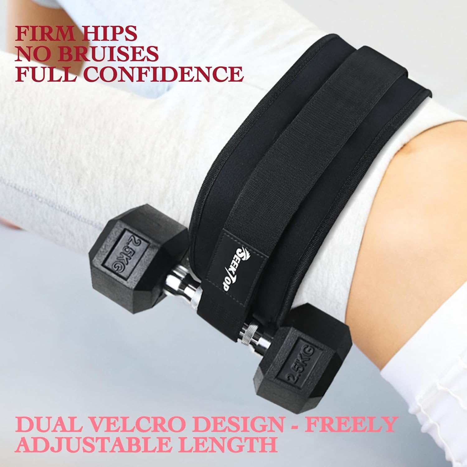 Adjustable Hip Thrust Belt for - Leather Workout Belt 리뷰 및 가격