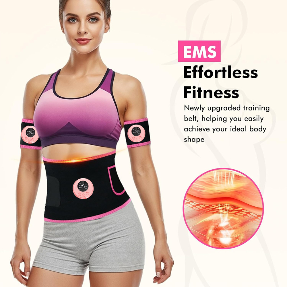 EMS Muscle Stimulator - Ab Tra - Leather Workout Belt 리뷰 및 가격