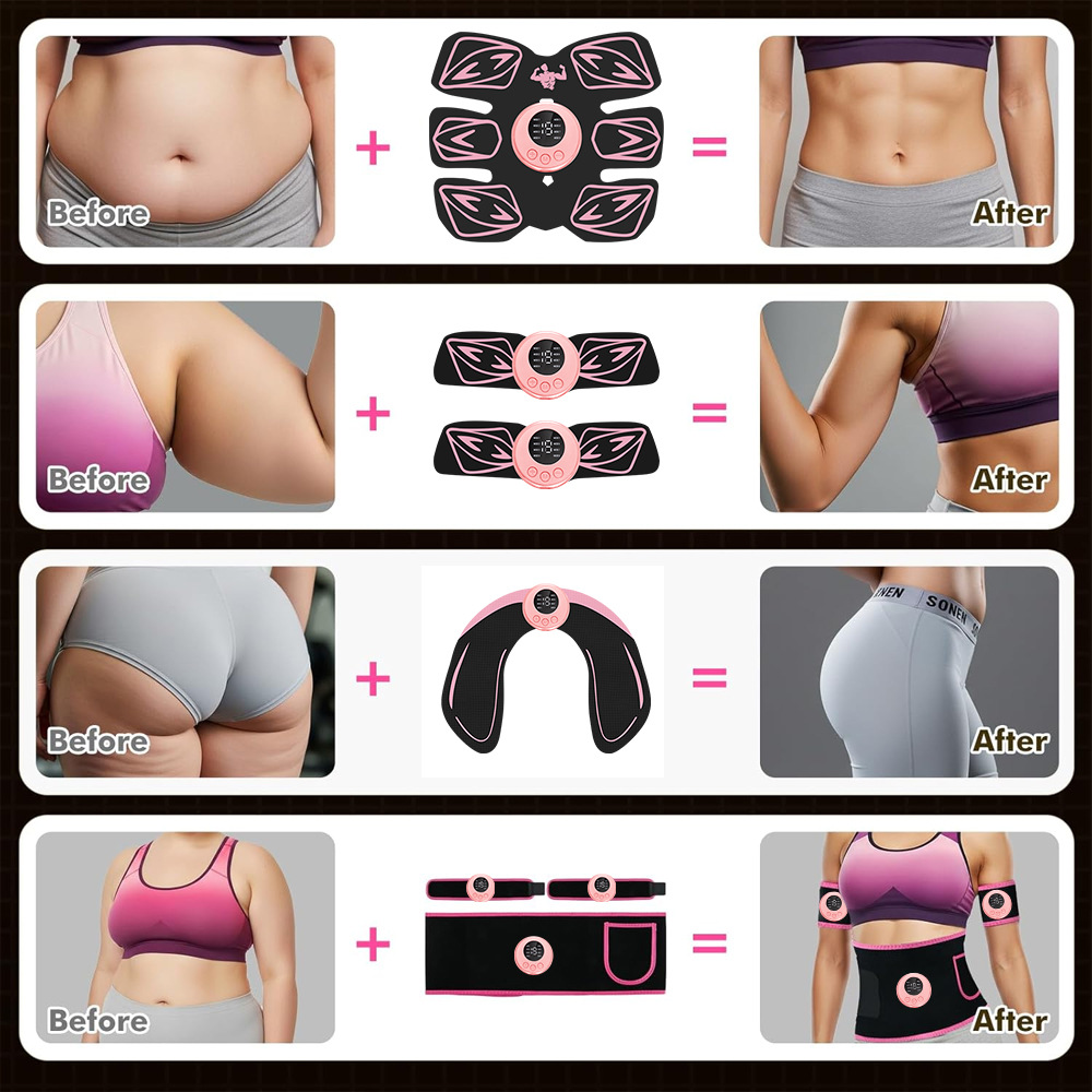 EMS Muscle Stimulator - Ab Tra - Leather Workout Belt 리뷰 및 가격