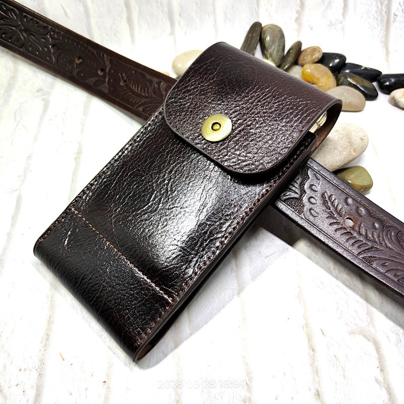 Mobile Phone Waist Bag Holster - Leatherwork Fasteners 리뷰 및 가격