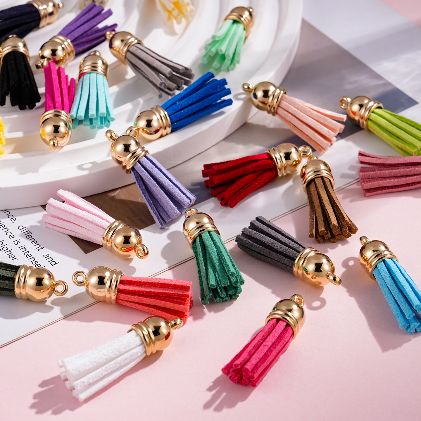 20pcs/Lots Tassel Synthetic Su - Leatherwork Diy 리뷰 및 가격