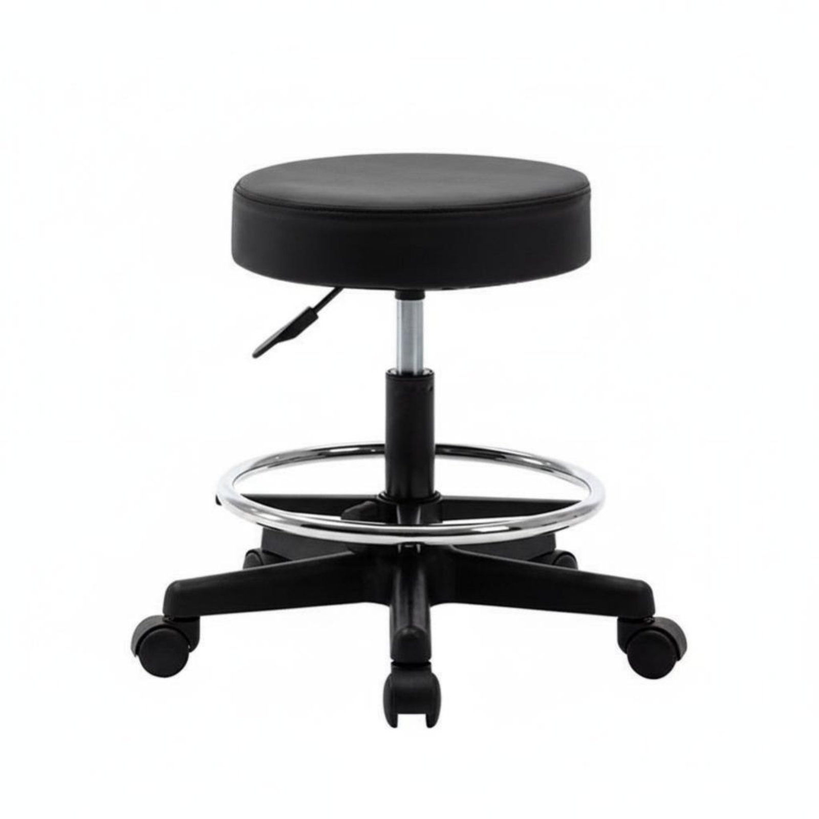 Adjustable Rolling Stool Versa - Upholstery Leather Work 리뷰 및 가격