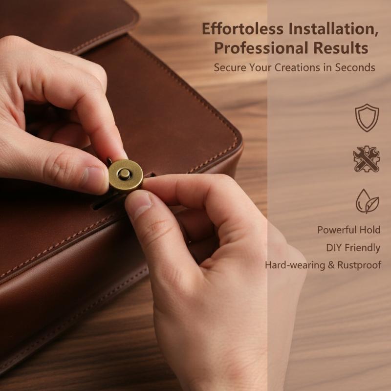1 Set Magnetic Snap Fasteners  - Snap Fastener Setter 리뷰 및 가격