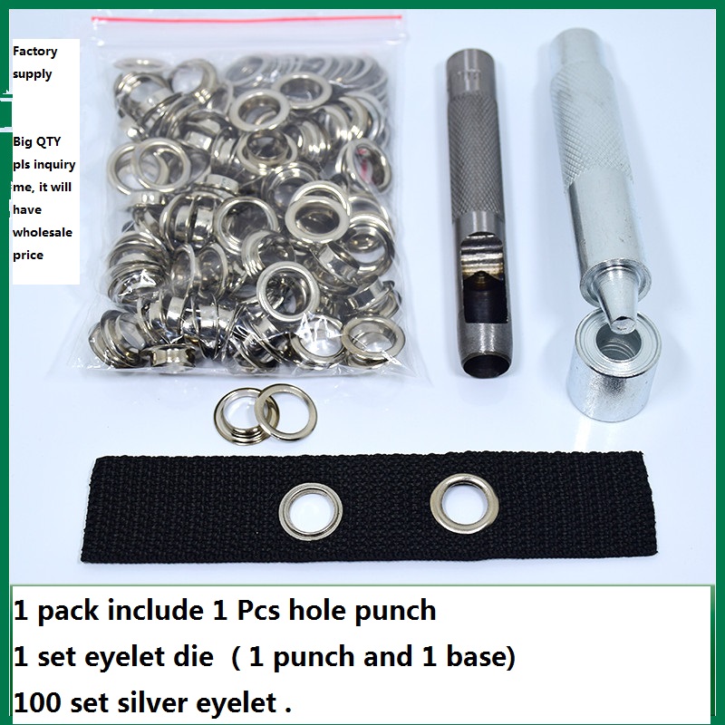 Free Shipping 100 set silver e - Leatherwork Eyelets 리뷰 및 가격