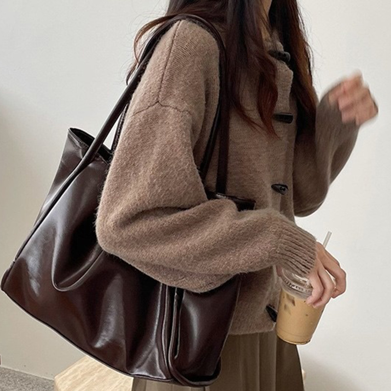 2026 Women New Vintage Shoulde - Leather Work Handbags 리뷰 및 가격