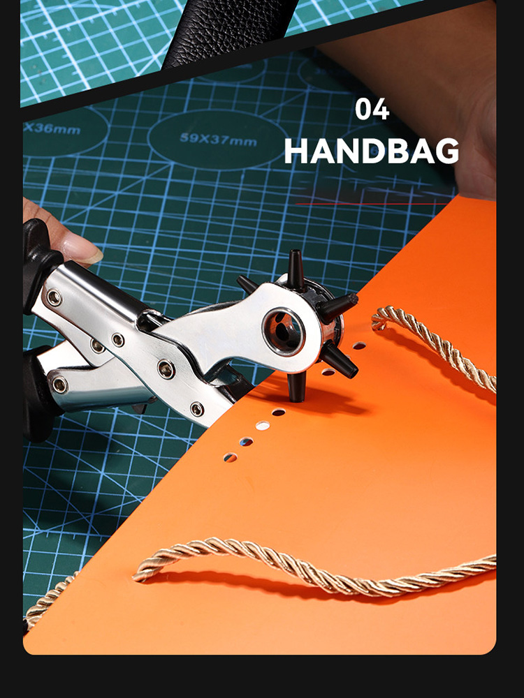 Leather Hole Punch Pliers Carb - Leatherwork Eyelets 리뷰 및 가격