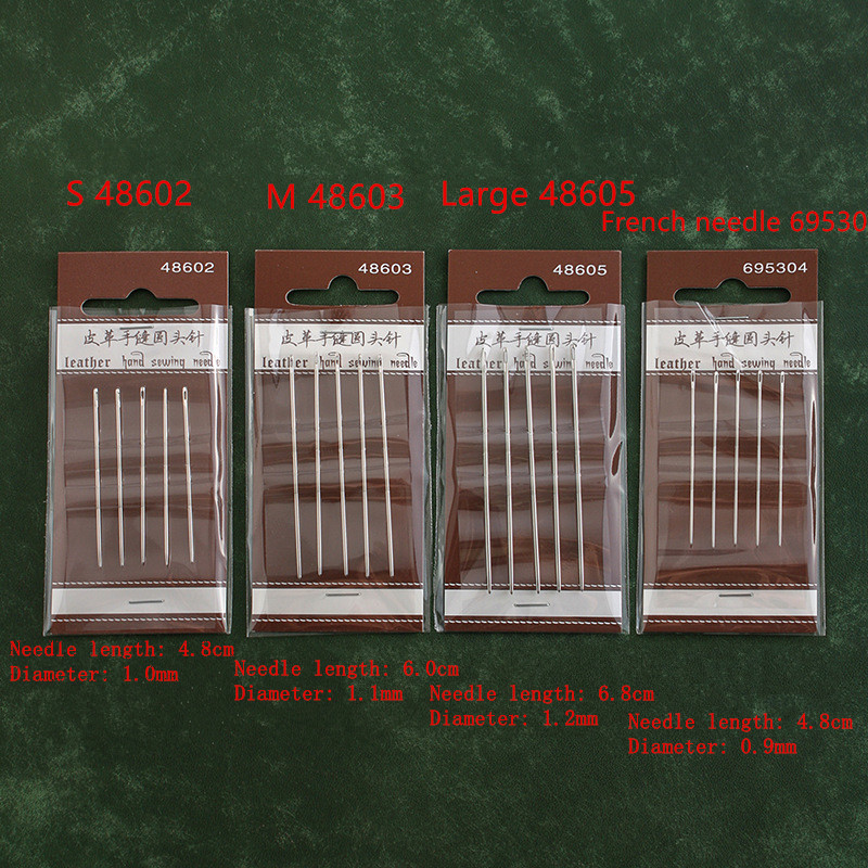 5pcs Sewing Needles Large Eye  - Leather Needle Harness 리뷰 및 가격