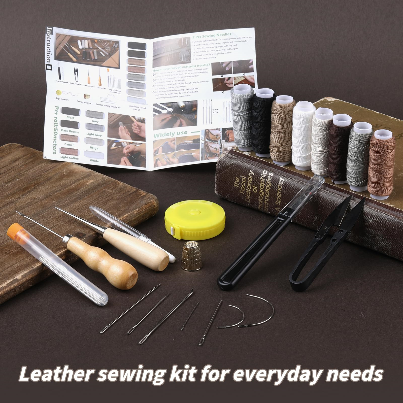 Upholstery Repair Sewing Kit H - Upholstery Leather Work 리뷰 및 가격